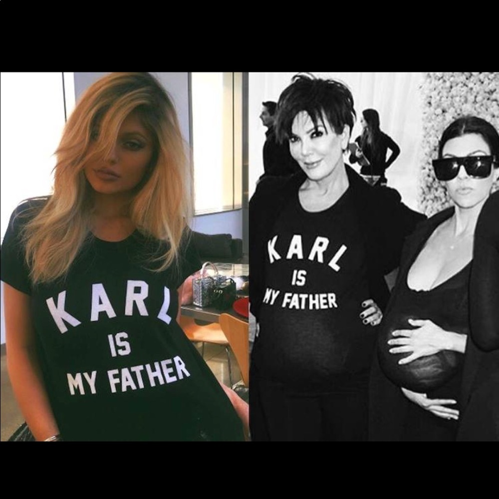 As seen on celebs ElevenParis “Karl is my Father”